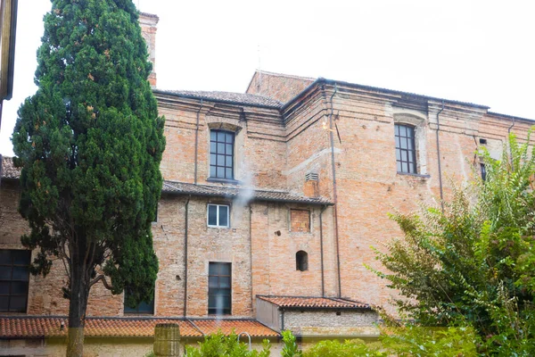 Artifacts mosaics of a Roman house, Domus del Chirurgo. Rimini, Italy. High quality photo