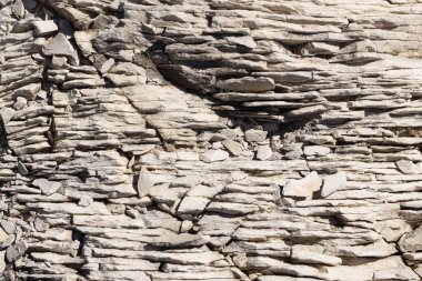 Dağ sırtındaki doğal kaya dokusu, Appennini, İtalya. Yüksek kalite fotoğraf