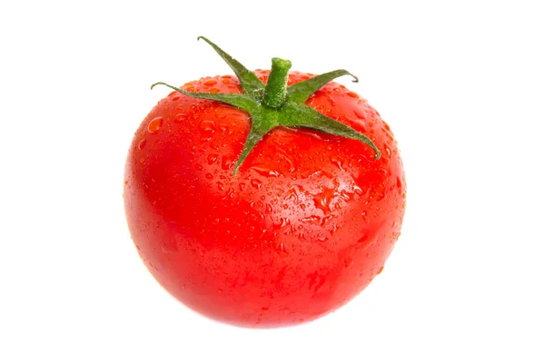 Tomato Tomato Drops Isolated White Clipping Path Full Depth Field — ストック写真