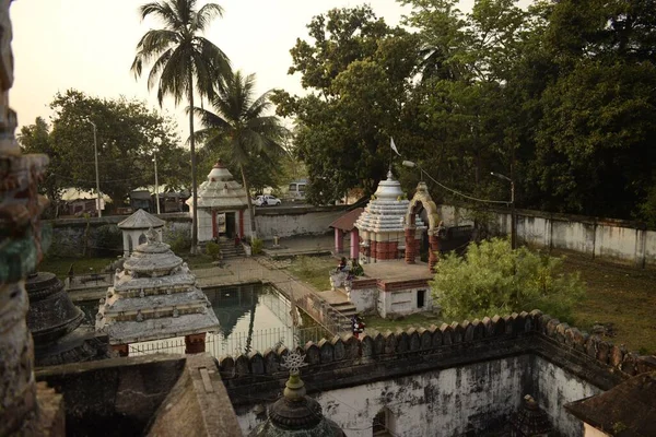 Nirmal Jhar Khallikote Ganjam Odisha India Marca 2022 Gromady Świątyń — Zdjęcie stockowe
