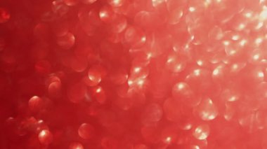 taşınan kırmızı odaklı bokeh ışıkları arka plan Noel, Sevgililer Günü konsepti