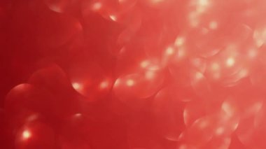 taşınan kırmızı odaklı bokeh ışıkları arka plan Noel, Sevgililer Günü konsepti