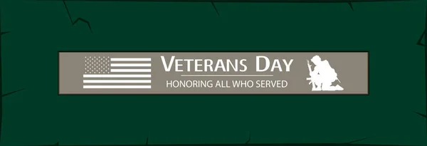 Veterans Day, a national holiday of the United States of America. Honoring all who served.
