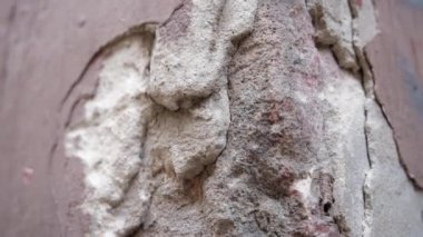 Eski taş duvar köşesi