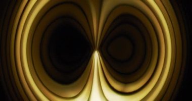 Dairesel çizgiler arasında hareket eden ışık