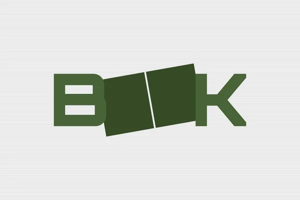 Book Conceptual Logo Design Book Wordmark Iconic Logo Vector Illustration — Stock Vector