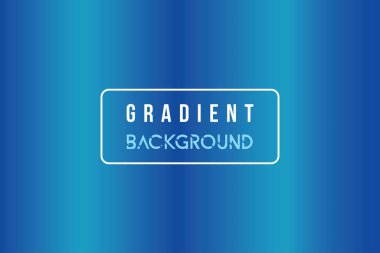 Kusursuz Gradyan arka plan vektör tasarımı. Mavi kavramsal eğimli kumaş arka plan tasarımı. Gökyüzü mavisi ve mavi gradyan arkaplan çizimi.