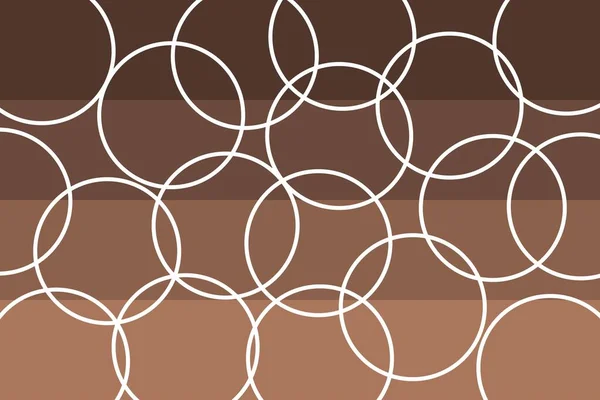 Runde Kreisförmige Textur Muster Vektor Hintergrunddesign Illustration Der Weißen Kreislinie — Stockvektor