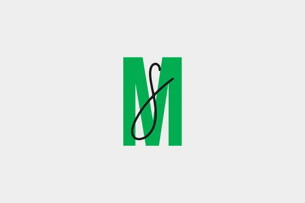 Mme Typographie Texte Vecteur Logo Design Illustration Vectorielle Logo Marque — Image vectorielle