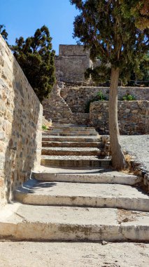 Eski şehrin kalıntıları.