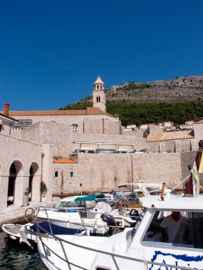 Dubrovnik 'teki Old Harbour manzarası