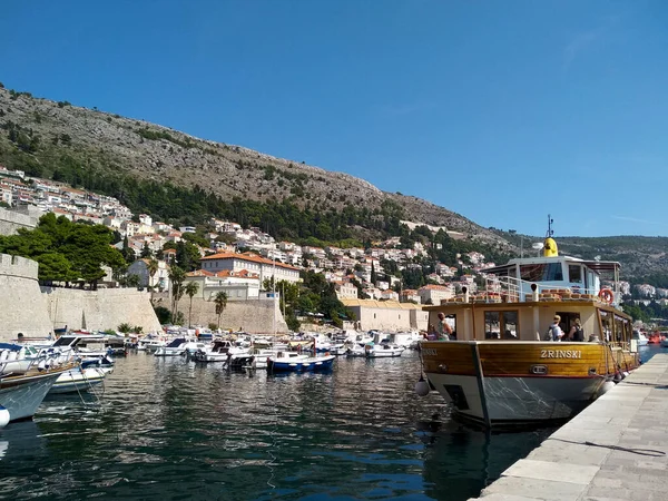 Den Gamla Hamnen Dubrovnik — Stockfoto