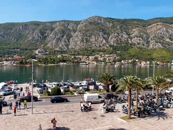 Uitzicht Haven Van Kotor Montenegro — Stockfoto