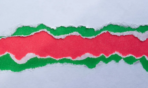 colored background with strips of colored paper