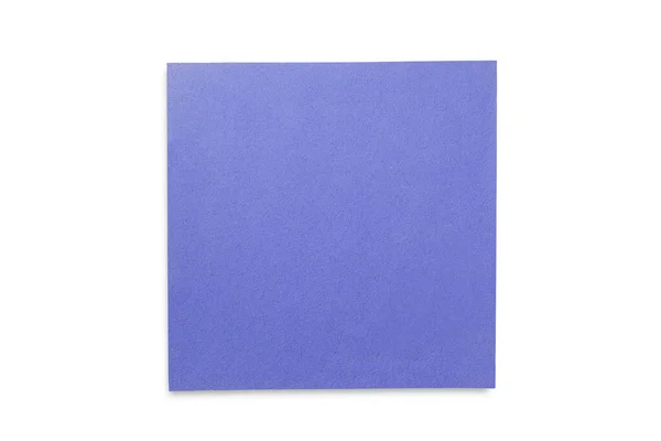 tear-off sticker for reminder, purple leaf isolate