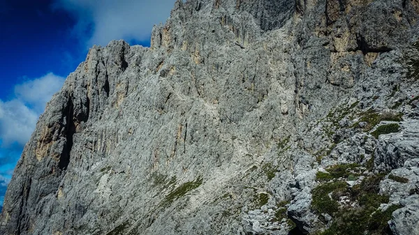 Rocky Rocks Dolomites Catinaccio Mountain Group Italy Climbing Dolomites Ferrata — ストック写真