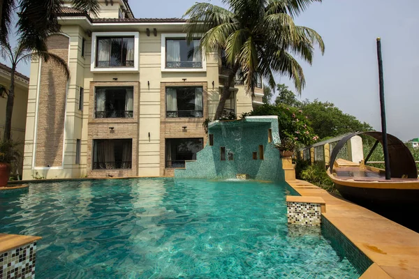 Mai 2022 Diamond Harbour Westbengalen Indien Ein Schöner Swimmingpool Vor — Stockfoto