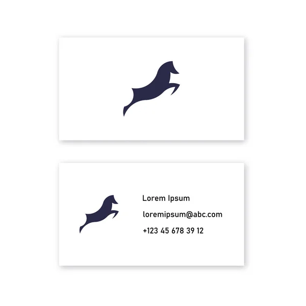 Vektör kartvizitinin gradyan şekli. Düzenlenebilir renk