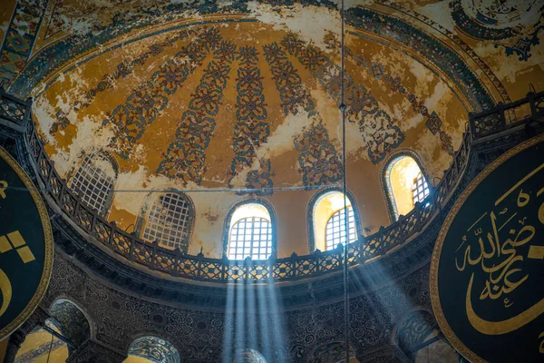 Interior Hagia Sophia Mosque City Istanbul Turkey — Photo