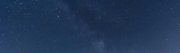 Blauer Himmel Mit Sternen Und Der Milchstraße — Stockfoto