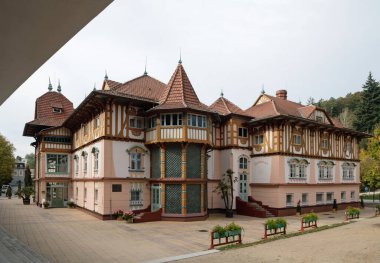 Çek Cumhuriyeti 'nin Luhacovice kentindeki Jurkoviç Ulusal Kültür Anıtı