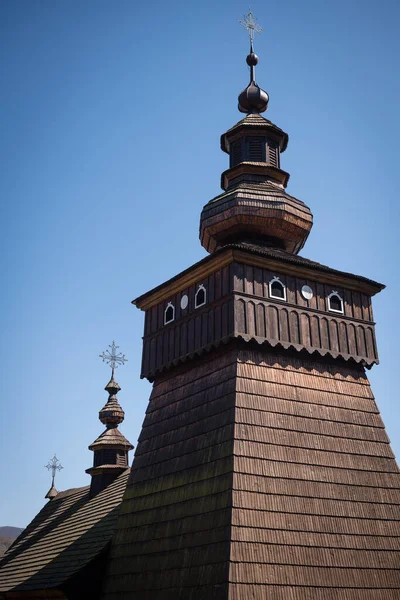 Slovakya Nın Fricka Kasabasındaki Aziz Michael Katolik Ahşap Kilisesi — Stok fotoğraf