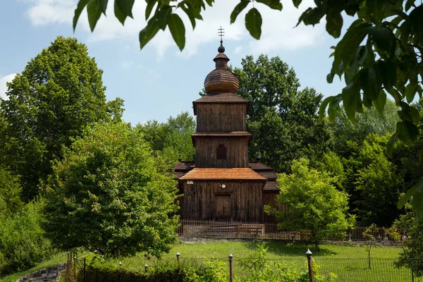 Greek Catholic Wooden Church Paraskieva Village Dobroslava Slovakia — Stock Photo, Image