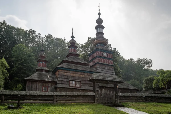 Slovakya Nın Bardejov Kentindeki Halk Mimarisi Müzesi Nde Bulunan Mikulasova — Stok fotoğraf