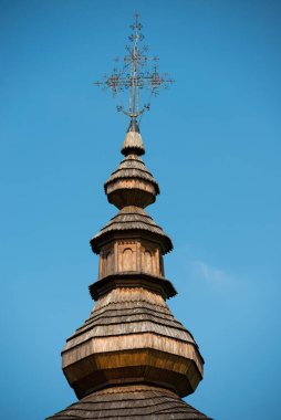 Slovakya 'nın Potoky kasabasındaki Aziz Paraskieva Katolik ahşap kilisesi.
