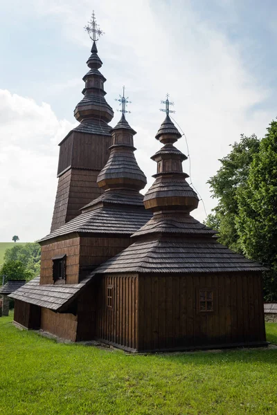 Slovakya Nın Potoky Kasabasındaki Aziz Paraskieva Katolik Ahşap Kilisesi — Stok fotoğraf