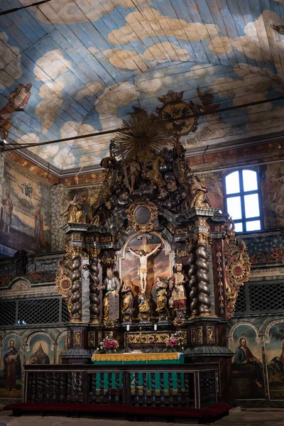 Kezmarok Slovakia Jul 2022 Interior Wooden Evangelical Articular Church Kezmarok — Stock Photo, Image