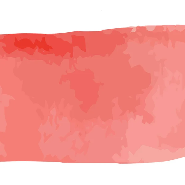 suluboya soyut arkaplan dokusu. kırmızı suluboya el boyası ve fırça. Mürekkep tasarım için elementleri lekeler. vektör illüstrasyonu.