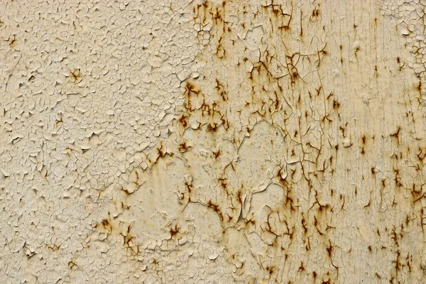 Textura Metálica Oxidada Pintura Vieja Fondo Grunge Agrietado — Foto de Stock