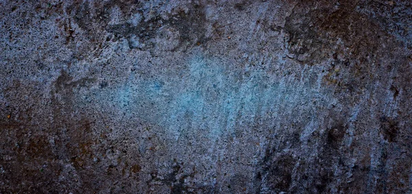 Navi Blu Cemento Ruvida Superficie Irregolare Scuro Sfondo Nobile Grunge — Foto Stock