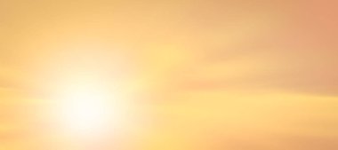 Yumuşak güneşli soyut arkaplan ve gradyan.