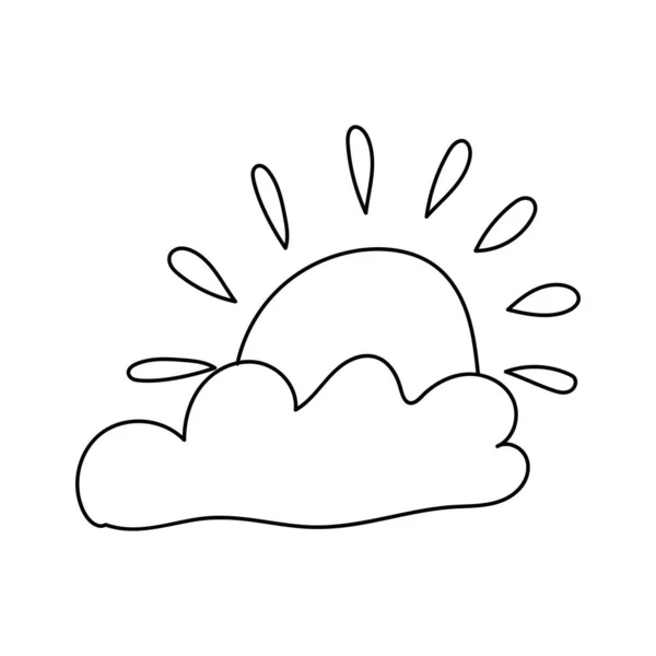 Beyaz arkaplanda bulut ve şimşek simgeleri