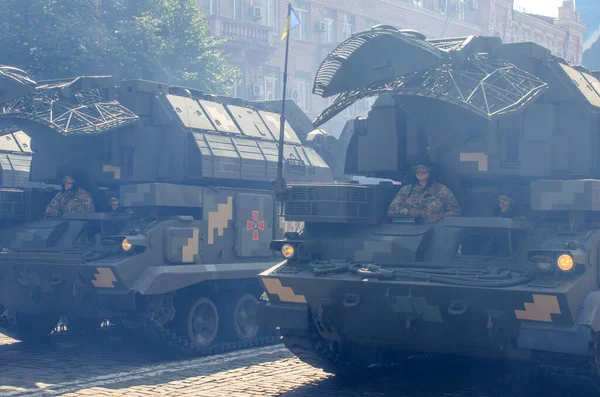 August 2021 Kyiv Ukraine Military Parade Dedicated Thirtieth Anniversary Ukraine — Stock fotografie