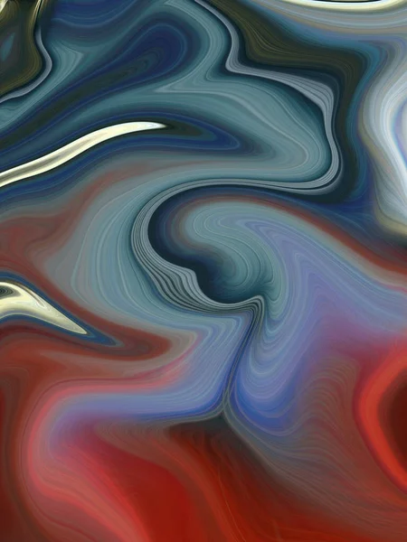 Marbleized Pattern Abstract Painting Background Liquid Marbling Paint Texture Fluid — Stock Photo, Image