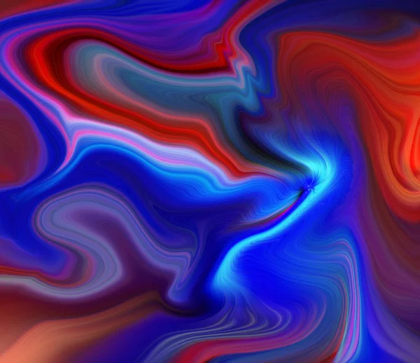 Marbleized Pattern Abstrakte Malerei Hintergrund Flüssige Marmorfarbe Textur Fluid Ink — Stockfoto