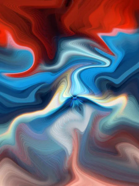 Marbleized Pattern Abstrakte Malerei Hintergrund Flüssige Marmorfarbe Textur Fluid Ink — Stockfoto