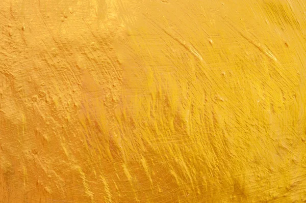 金色混凝土墙背景 — 图库照片