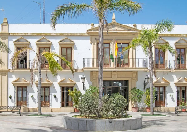 Ayuntamiento Chipiona Ciudad Costera Cádiz Andalucía España — Foto de Stock