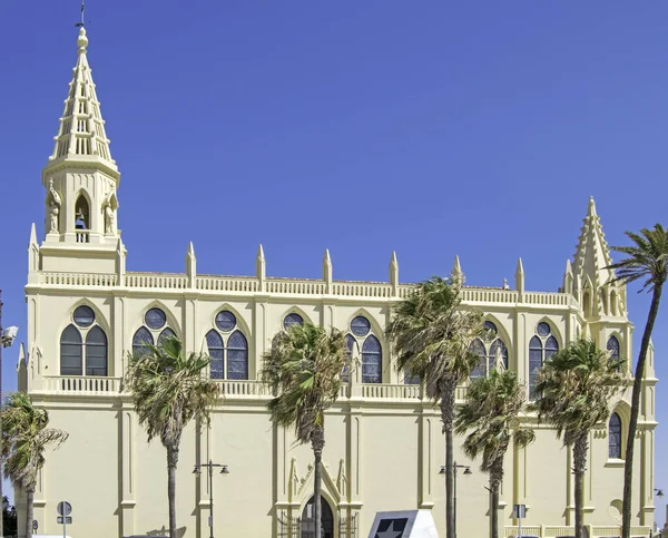 Santuário Igreja Virgen Regla Chipiona Cádiz Andaluzia Espanha — Fotografia de Stock