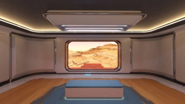 İnceleme tabanının 3B CG yorumlaması