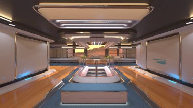 İnceleme tabanının 3B CG yorumlaması