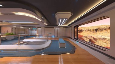 İnceleme tabanının 3B CG yorumlaması