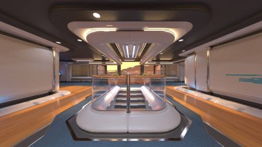 İnceleme tabanının 3B CG yorumlaması