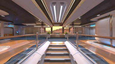 İnceleme tabanının 3B CG yorumlaması