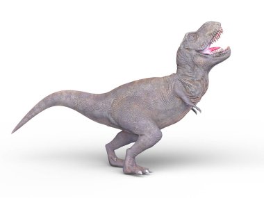 Bir dinozorun 3 boyutlu canlandırması