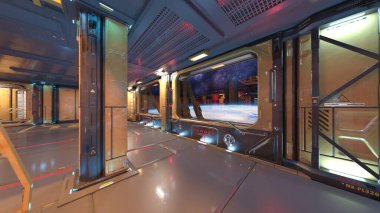 Gözlem tabanının 3B görüntülemesi 